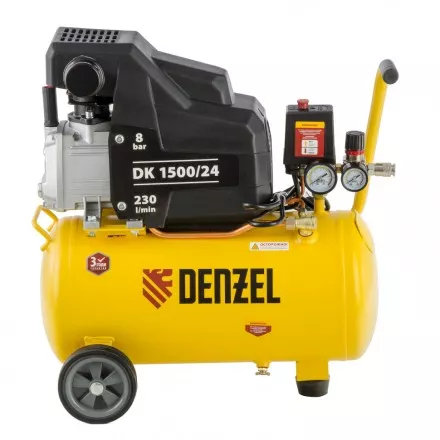 Компрессор воздушный Denzel DK1500/24 Х-PRO 58063 купить в Надыме