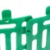Протектор для защиты стволов деревьев, комплект 4 шт., зеленый Palisad 65071 купить в Надыме