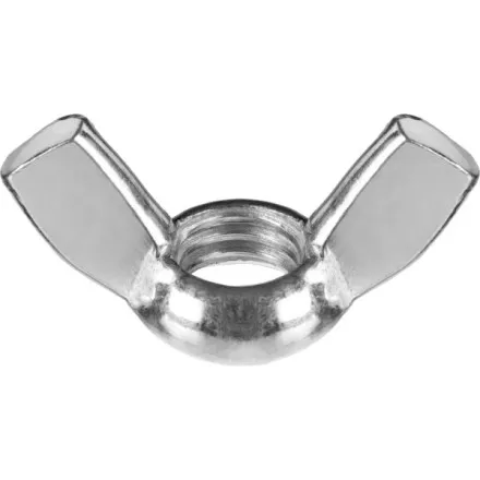 Гайка ЗУБР &quot;МАСТЕР&quot; барашковая, DIN 315, оцинкованная, M12, 5кг 303730-12 купить в Надыме