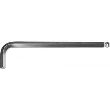 Ключ KRAFTOOL &quot;INDUSTRIE&quot; имбусовый, длинный c шариком, Cr-Mo, хромосатинированное покрытие, HEX 17 27437-17 купить в Надыме