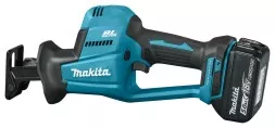 Сабельная пила Makita DJR189RTJ  (2* АКБ 5Ач, ЗУ),  бесщеточный двигатель