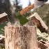 Топор кованный, в сборе, 1200/1550 г, деревянное топорище, 500 мм, Б3 Сибртех 21612 купить в Надыме