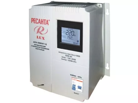 Стабилизатор АСН-5000 Н/1-Ц Ресанта Lux купить в Надыме