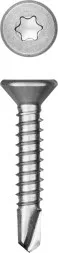 Нержавеющие саморезы DS-C с потайной головкой, коробка 300932-39-025