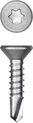 Нержавеющие саморезы DS-C с потайной головкой, коробка 300932-42-013