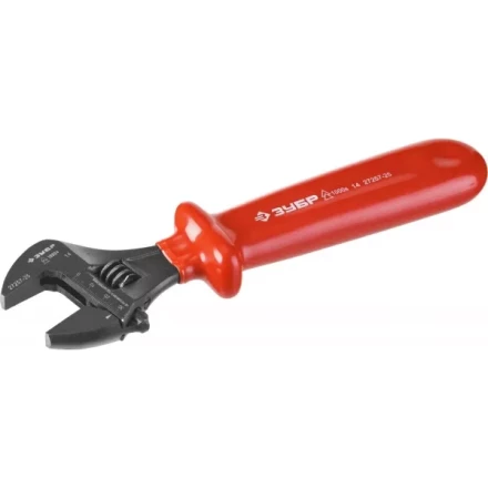 Ключ разводной ЗУБР "ЭКСПЕРТ" "ЭЛЕКТРИК", сталь 40Х, покрытие Н12Х1, высоковольтный до ~1000В, 30мм, 250мм / 10" 27257-25_z01 купить в Надыме