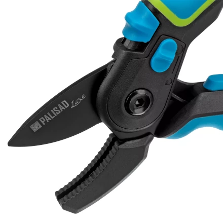 Секатор с наковальней Palisad, 220 мм, регулировка захвата, трехкомпонентные рукоятки, Luxe, 604805 купить в Надыме