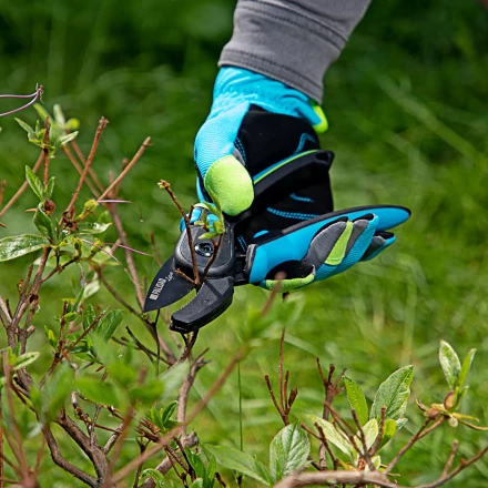 Секатор с наковальней Palisad, 220 мм, регулировка захвата, трехкомпонентные рукоятки, Luxe, 604805 купить в Надыме
