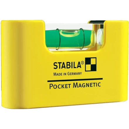 Уровень тип  Pocket Magnetic  70x20x40мм  с магнитом   STABILA купить в Надыме