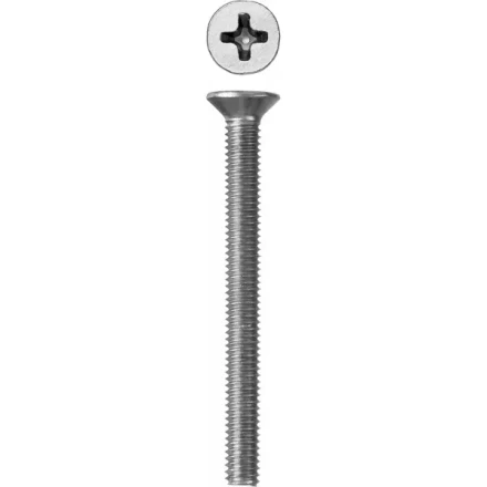 Винт ЗУБР "МАСТЕР" DIN 965, класс прочности 4.8, оцинкованный, M3x30мм, 5кг 303110-03-030 купить в Надыме