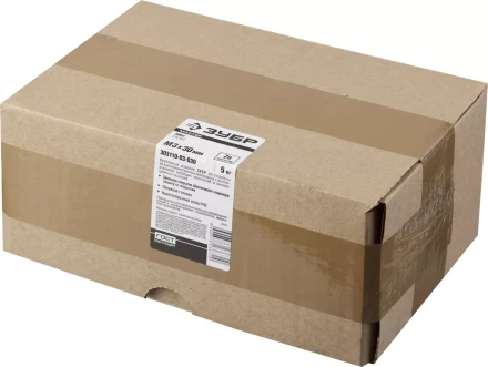 Винт ЗУБР "МАСТЕР" DIN 965, класс прочности 4.8, оцинкованный, M3x30мм, 5кг 303110-03-030 купить в Надыме