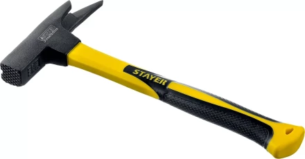 Молоток КРОВЕЛЬЩИКА PRO 600г с фиберглассовой рукояткой, STAYER Professional 20201 20201 купить в Надыме