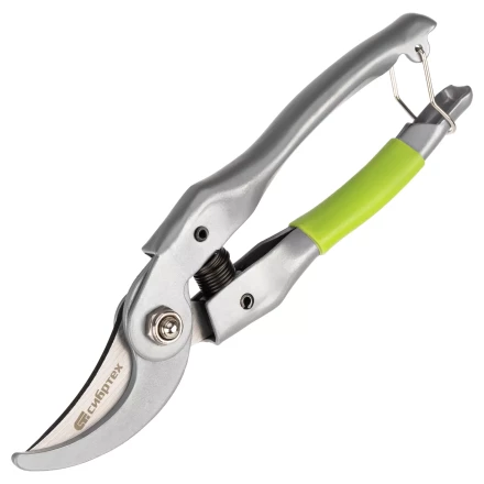 Секатор прямого реза Сибртех, 225 мм, металлические рукоятки, нижняя в ПВХ-оболочке, 604695 купить в Надыме