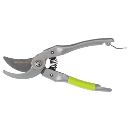 Секатор прямого реза Сибртех, 225 мм, металлические рукоятки, нижняя в ПВХ-оболочке, 604695 купить в Надыме