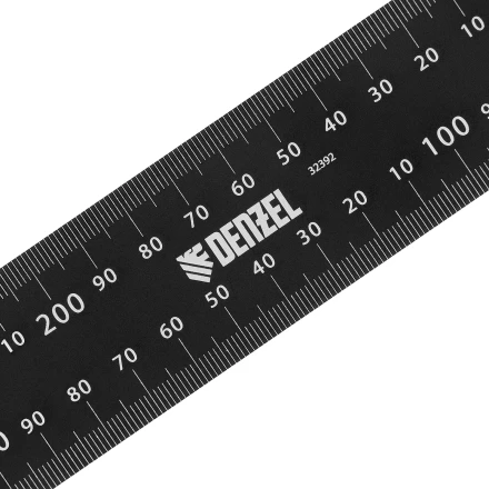 Угольник, 200 х 300 мм, алюминиевый, лазерная гравировка Denzel 32392 купить в Надыме