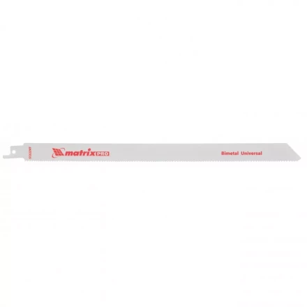 Полотна универсальные для сабельной пилы S1222VF   275/1,8-2,5мм Bimetal 2штуки  PRO Matrix 782003 купить в Надыме