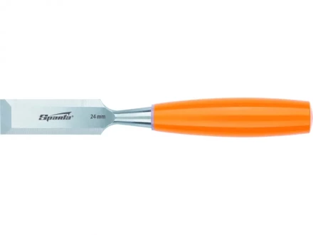Стамеска 24 мм плоская пластмассовая рукоятка SPARTA 244255 купить в Надыме