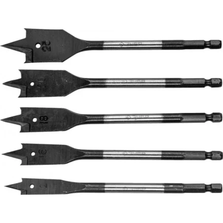 ЗУБР. Набор перьевых сверл по дереву, 5 шт: 12-16-18-20-25 мм 29505-H5 купить в Надыме