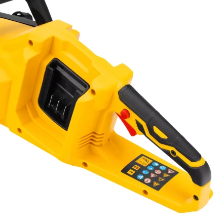 Цепная пила аккумуляторная бесщет. Denzel RCS400-36-0 58611, Li-ion, 36 В, шина 400 мм купить в Надыме