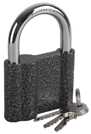 Замок ЗУБР навесной, металлический корпус, закаленная дужка, 70мм 3712-70 купить в Надыме