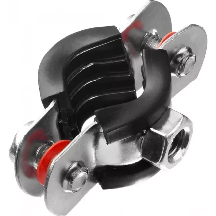 Хомут трубный с гайкой, оцинкованный, 3/8", 10шт, ЗУБР Мастер 37850-15-19 37850-15-19 купить в Надыме