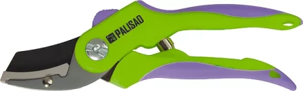 Секатор, 200мм, пружина возвратная спирального типа, тефлоновое покрытие, обрезиненные 2-х-компонентные пластиковые ручки  PALISAD 60551 купить в Надыме