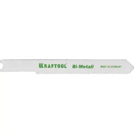 Полотна KRAFTOOL, U118AF, для эл/лобзика, Bi-Metall, по металлу (1,5-2мм), US-хвост., шаг 1,2мм, 55мм, 2шт 159655-1,2 купить в Надыме