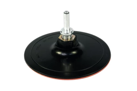 Тарелка опорная Ф125 мм М14 для УШМ липучая основа жесткая + адаптер Энкор 51542 купить в Надыме