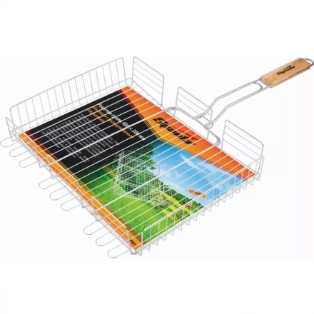 Решетка-гриль 300х400х65 мм объемная хромированная SPARTA 69561 купить в Надыме