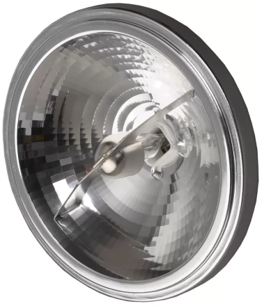 Лампа галогенная СВЕТОЗАР алюм. отражатель, угол 8гр, цоколь G53, диаметр 111мм, 50Вт, 12В SV-44745-08 купить в Надыме