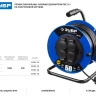 Удлинитель на катушке "ПВС 315", 40 м, 3500 Вт, 4 гнезда, IP44, ПВС 3х1,5 кв мм, ЗУБР 55081-40 купить в Надыме