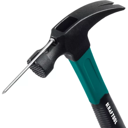 Молоток-гвоздодер с фиберглассовой двухкомпонентной рукояткой 20265-56 купить в Надыме