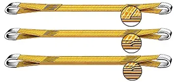 Строп текстильный петлевой СТП-3 т L=2 м SF6 75 мм купить в Надыме