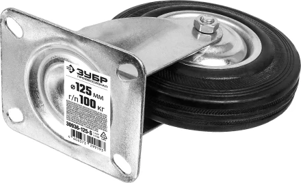 Колеса поворотные из литой резины с металлическим диском серия ПРОФЕССИОНАЛ купить в Надыме