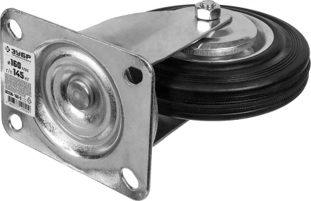 Колеса поворотные из литой резины с металлическим диском серия ПРОФЕССИОНАЛ купить в Надыме