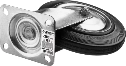 Колеса поворотные из литой резины с металлическим диском серия ПРОФЕССИОНАЛ купить в Надыме