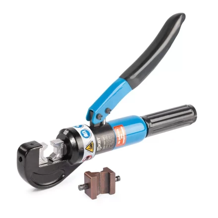 Пресс гидравлический ручной КВТ ПГР-70БР для опрессовки наконечников до 70 мм и резки болтов  до 12 мм (91807) купить в Надыме