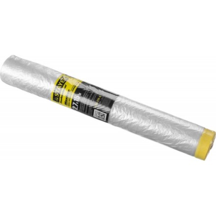 Пленка STAYER &quot;PROFESSIONAL&quot; защитная с клейкой лентой &quot;МАСКЕР&quot;, HDPE, 9мкм, 2,7х15м 12255-270-15 купить в Надыме