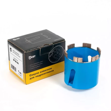 Сверло алмазное КВТ SF-D70 M16 для подрозетников (85565) купить в Надыме