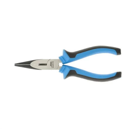 Длинногубцы прямые 160 мм хром-ванадий двухкомпонентные рукоятки БАРС 17195 купить в Надыме