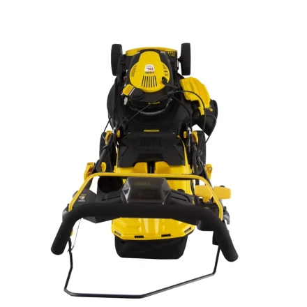 Газонокосилка бензиновая GLD-520SP-VE, 196 см3, ширина 52 см, привод, вариатор, электрический старт, 60 л Denzel 58806 купить в Надыме