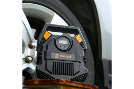 Насос автомобильный цифровой DEKO DKCP160Psi-LCD Basic, 065-0797 купить в Надыме