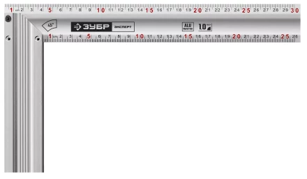 ЗУБР 300 мм, жесткий столярный угольник, Профессионал (34392-30) купить в Надыме