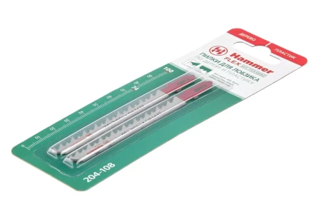 Пилки для лобзика HAMMER JG WD-PL T144D (2шт.) купить в Надыме