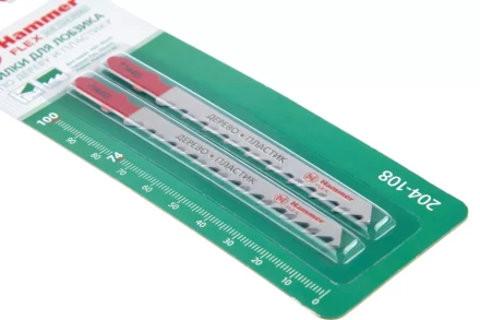 Пилки для лобзика HAMMER JG WD-PL T144D (2шт.) купить в Надыме