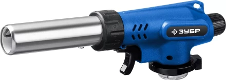 ЗУБР ГП-500, 1300°C, увеличенный выход пламени, газовая горелка с пьезоподжигом на баллон с цанговым соединением, Профессионал (55552) купить в Надыме