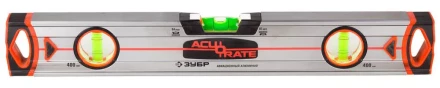 Уровень ЗУБР "ACURATE 5" магнитн коробчатый усилен, фрезерованный, особопрочный профиль из авиационного алюминия, 40см 34595-040-M купить в Надыме