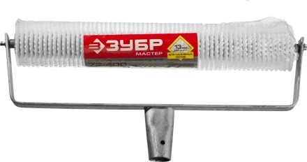 Валик игольчатый ЗУБР "МАСТЕР" для наливных полов на металлической рамке, под удлинитель, пластмассовые иглы 13мм, 72х400мм 03952-40 купить в Надыме