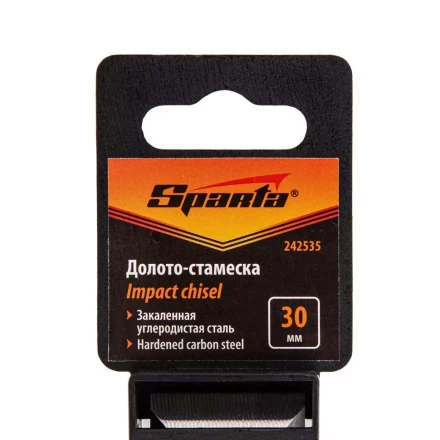 Долото-стамеска 30 мм, деревянная рукоятка// Sparta 242535 купить в Надыме