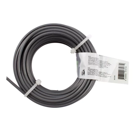 Леска для триммера звезда, армированная алюминием, 3.0 мм х 10 м, Россия Сибртех 961985 купить в Надыме